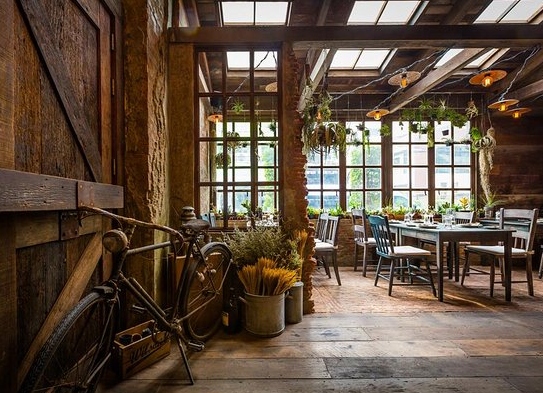 Rustic Farmhouse Restaurant